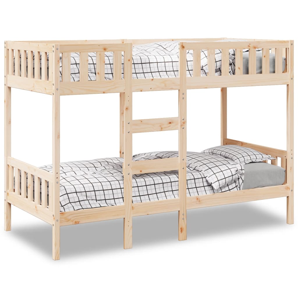 Bunkbed 75x190cm Solid Wood Pine - Millennium Furniture