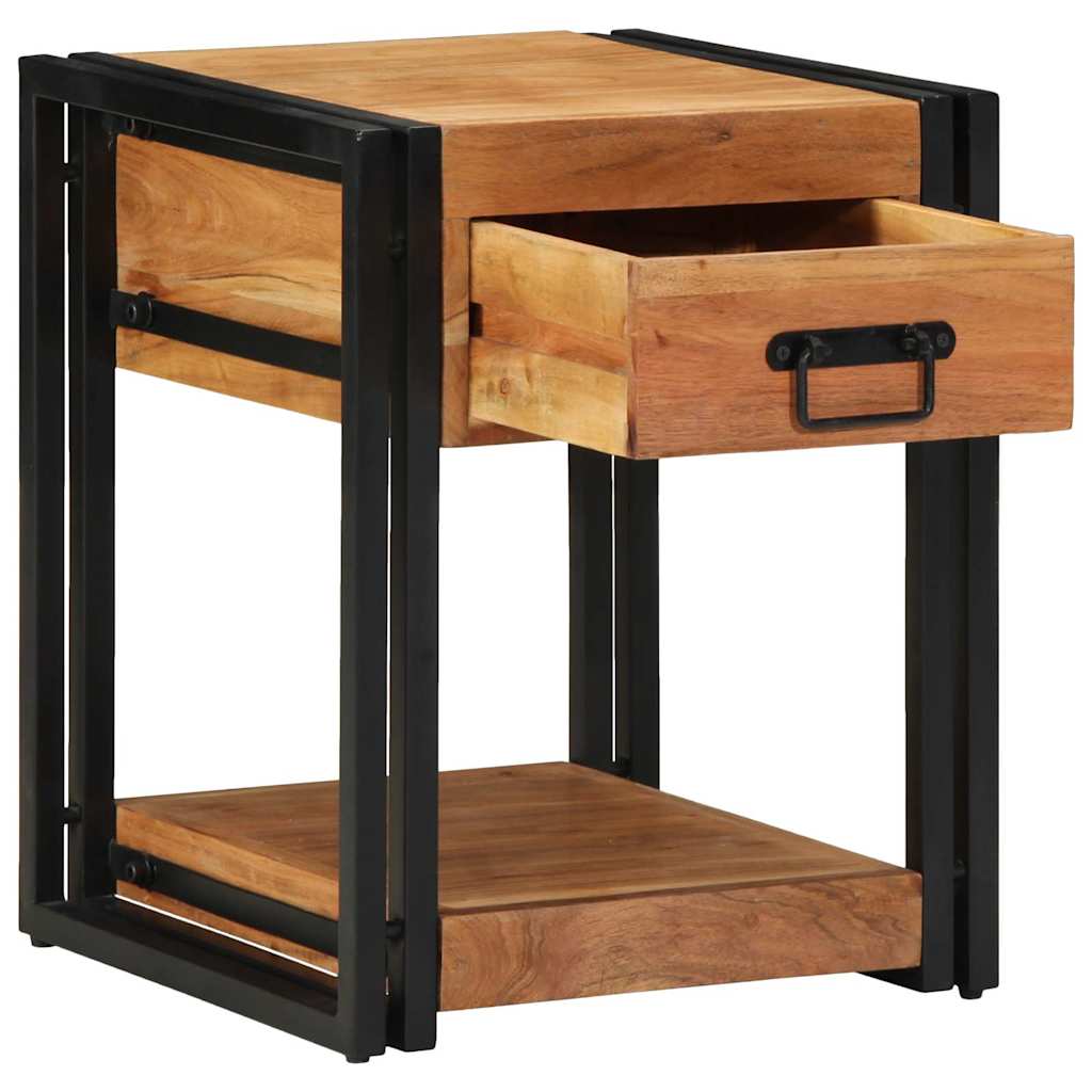 Nightstand 40x40x50 cm Solid Acacia Wood - Style and Chic