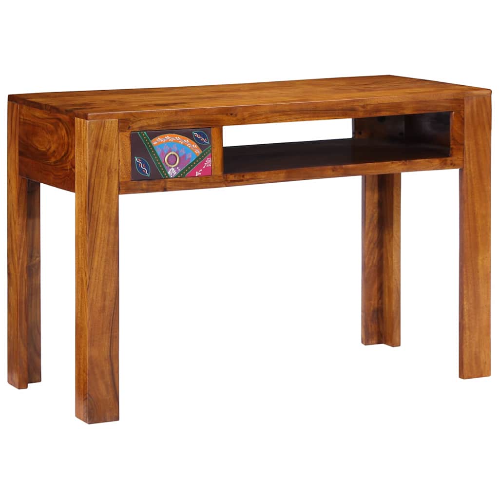 Desk 110x50x73 cm Solid Wood Acacia - Unbeatable Bargains
