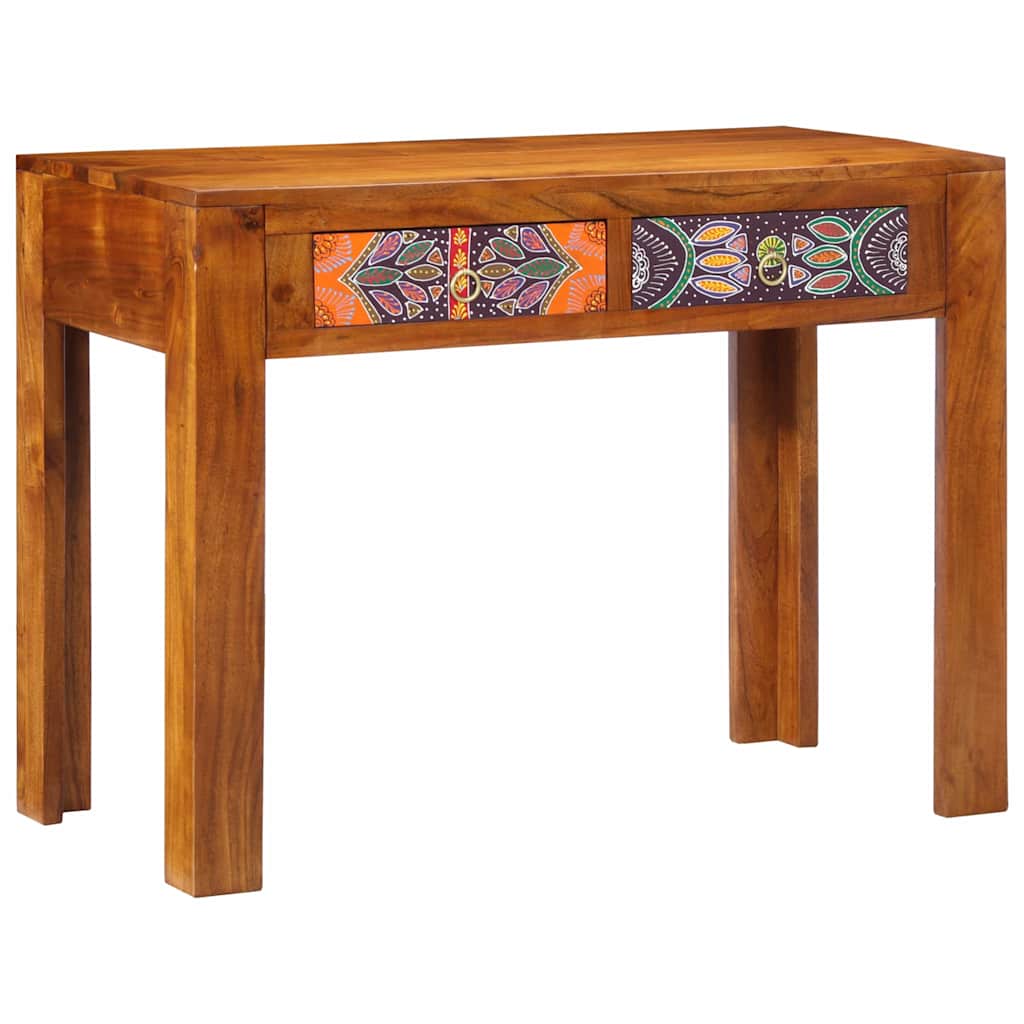 Desk 100x50x75 cm Solid Wood Acacia - Charlotte Dunes