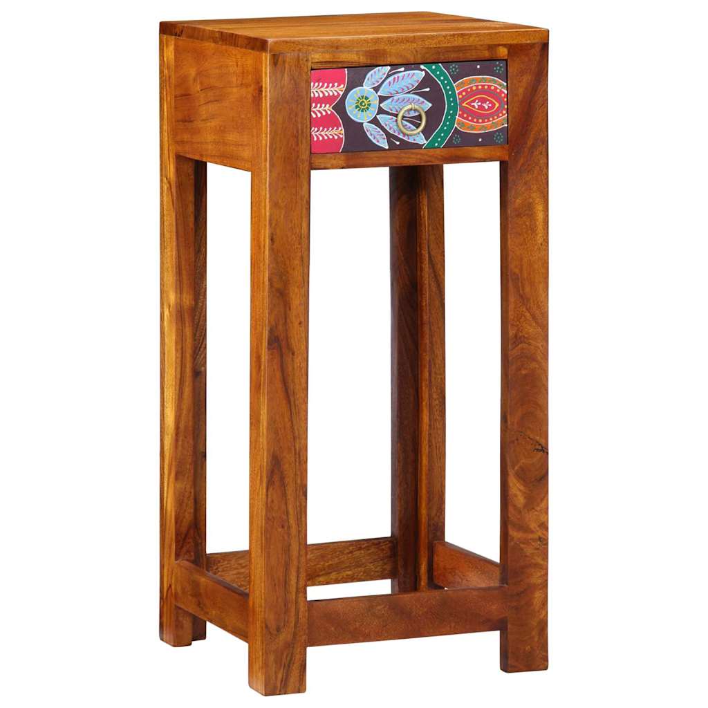 Telephone Stand 35x35x75 cm Solid Wood Acacia - Millennium Furniture