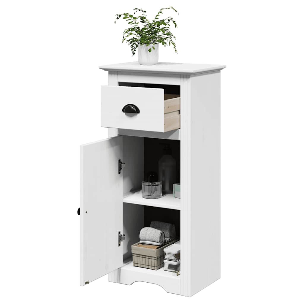 Bathroom Cabinet BODO White 44x30x90 cm - Discount Dealers