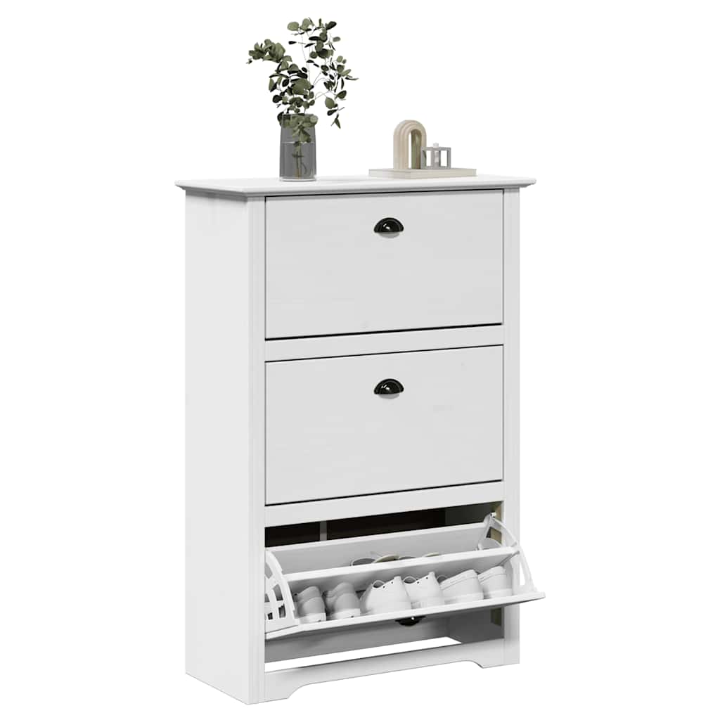 GLACIER Large Shoe Rack White - Brittle & Co