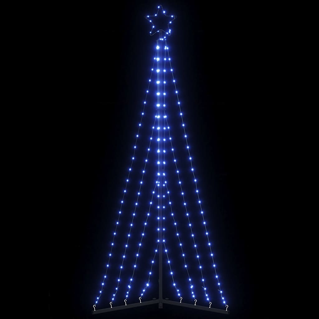 GLOWRA LED Christmas Tree 339 LEDs Blue 187 cm - Discount Dealers