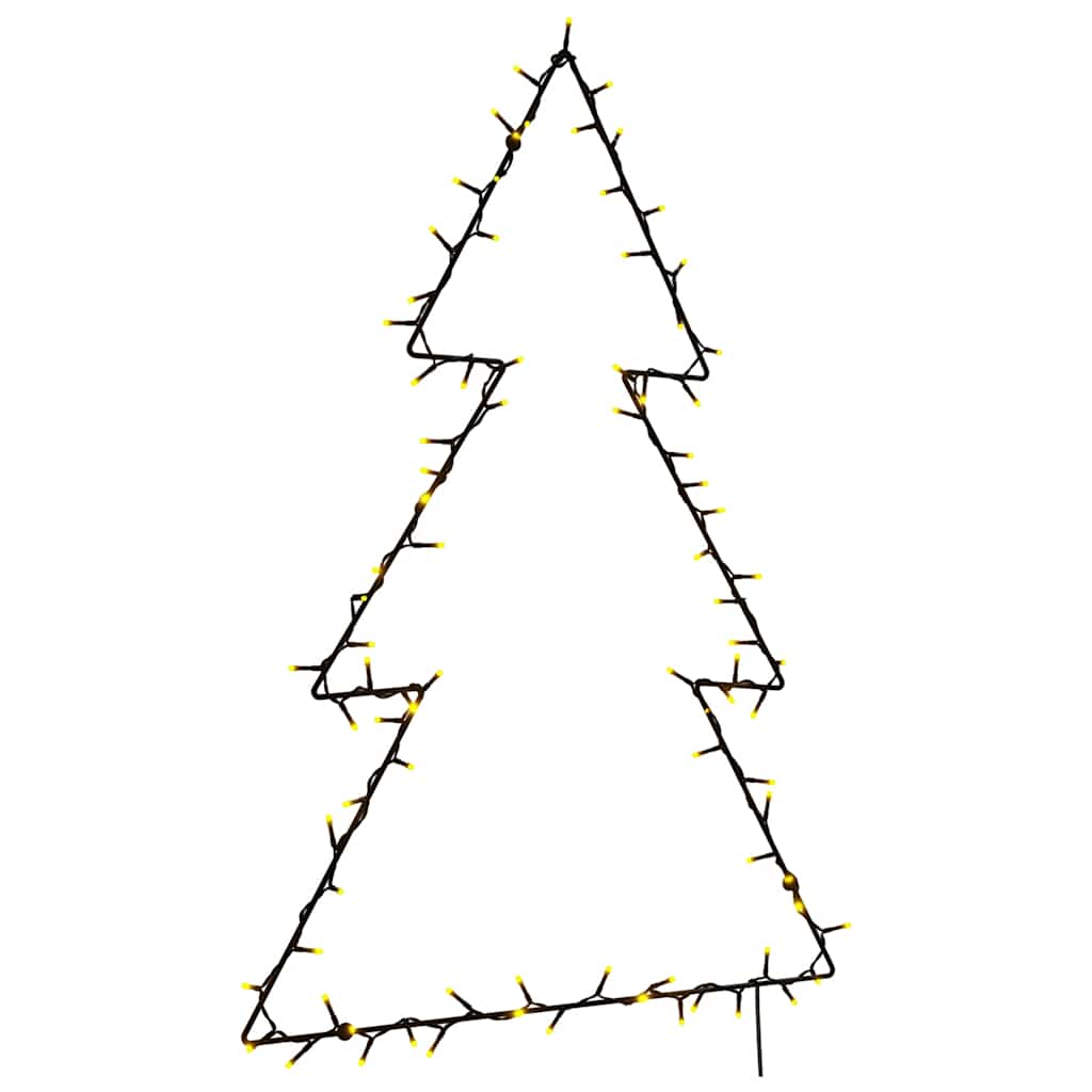 HIVLEN Christmas Lights Christmas Tree Silhouette 115 LEDs Warm White - Millennium Furniture
