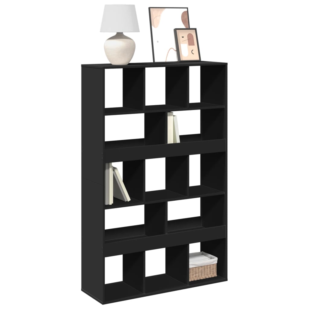 Bookcase Black 100x33x156.5 cm Engineered Wood - vid-3309367 - Charlotte Dunes