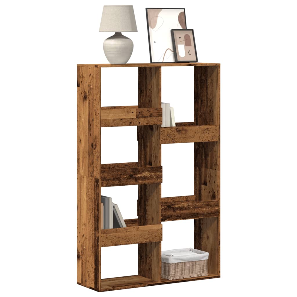 Bookcase Old Wood 100x33x155.5 cm Engineered Wood - Charlotte Dunes