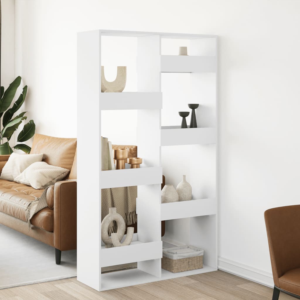 Room Divider White 100x33x175 cm Engineered Wood - Charlotte Dunes