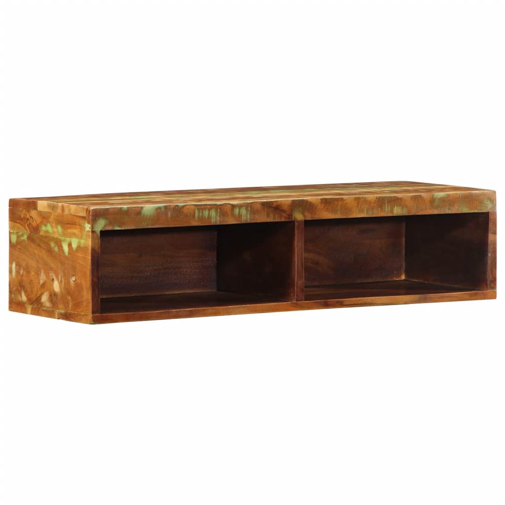 Wall-mounted TV Cabinet 80x30x19 cm Solid Wood Reclaimed - Sid & Sam