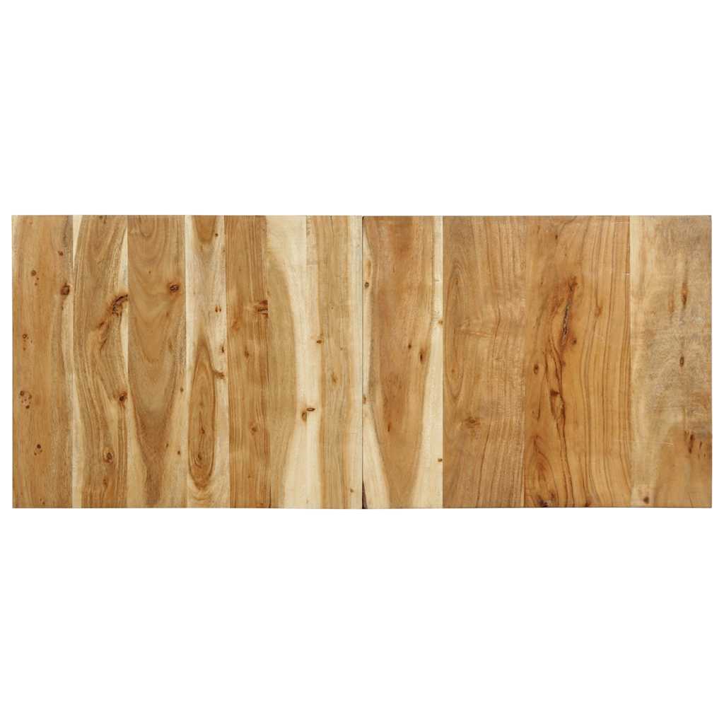 Headboard 120 cm Solid Wood Acacia - Style and Chic