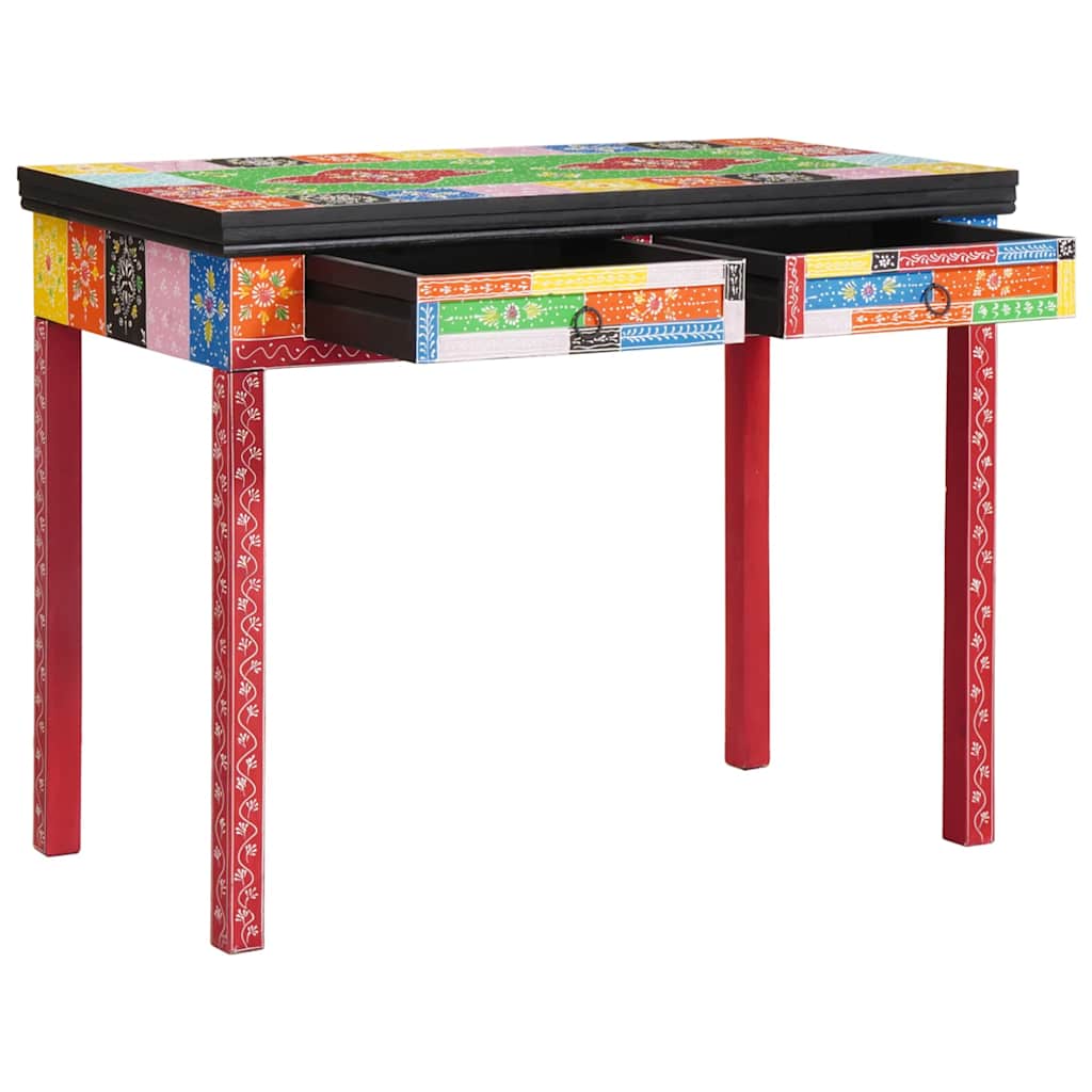 Desk 100x50x75 cm Solid Mango Wood - Style and Chic