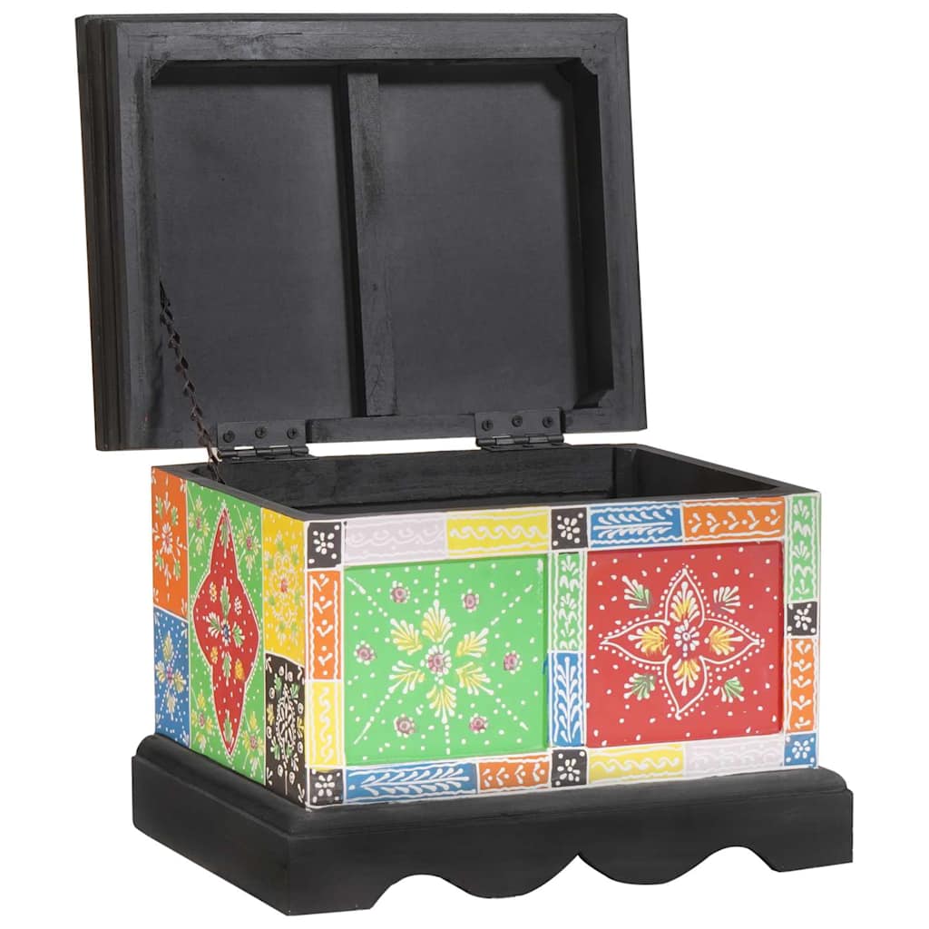 Storage Box 40x30x30 cm Solid Wood Mango - Decor Base