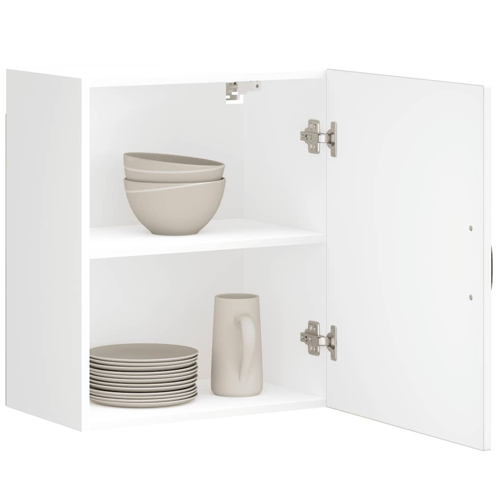 Kitchen Wall Cabinets 2 pcs Kalmar White Engineered Wood - Charlotte Dunes