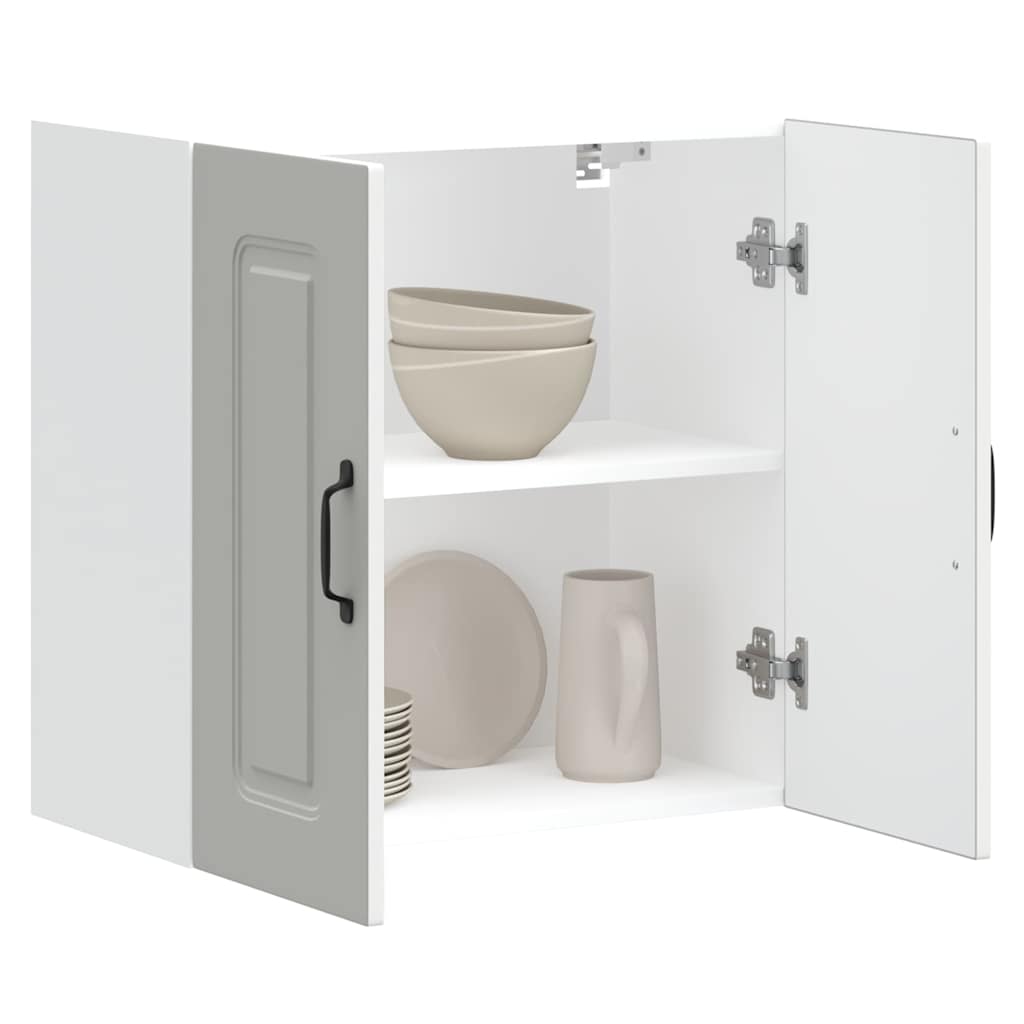 Kitchen Wall Cabinet Kalmar White Engineered Wood - Direct Imports