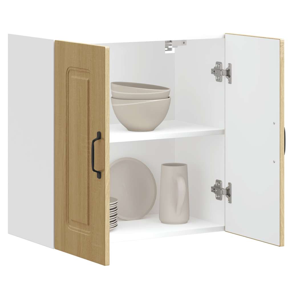 Kitchen Wall Cabinet Kalmar Sonoma Oak Engineered Wood - Brittle & Co