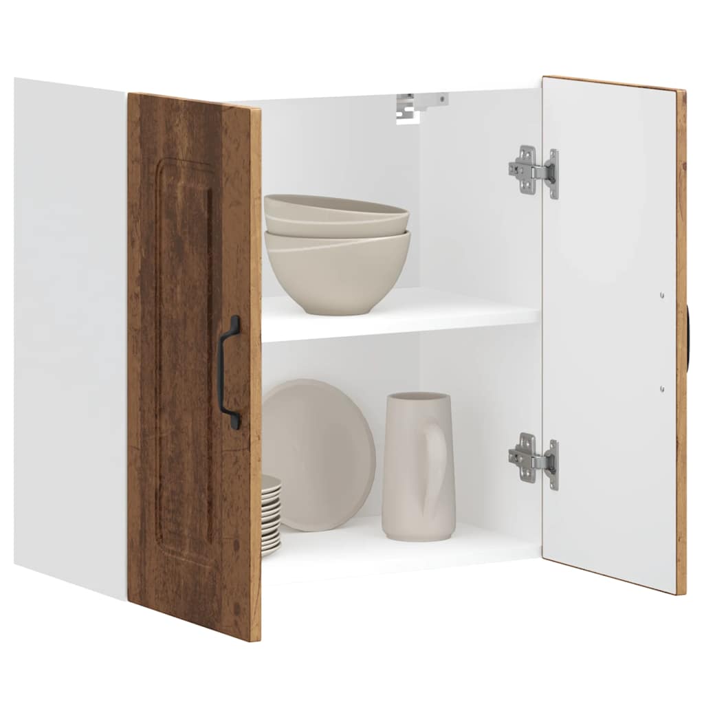 Kitchen Wall Cabinet Kalmar Old Wood Engineered Wood - Direct Imports