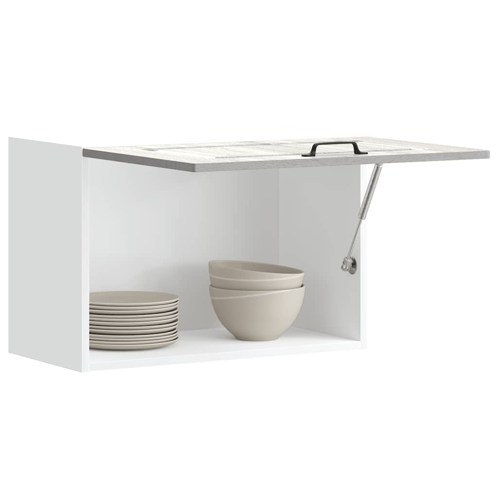 Kitchen Wall Cabinet Kalmar Grey Sonoma Engineered Wood - Casper Homes