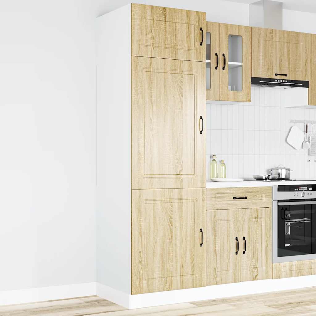 Kitchen Cupboard Kalmar Sonoma Oak Engineered Wood - Unbeatable Bargains