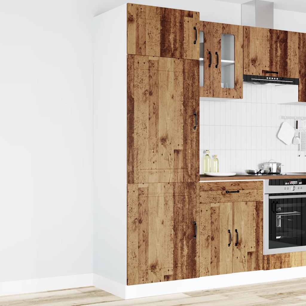 Kitchen Cupboard Kalmar Old Wood Engineered Wood - Decor Base