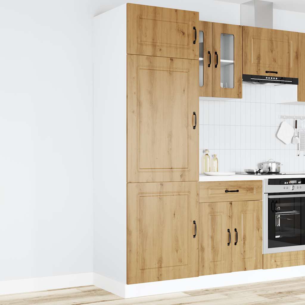 Kitchen Cupboard Kalmar Artisan Oak Engineered Wood - R and M Furniture