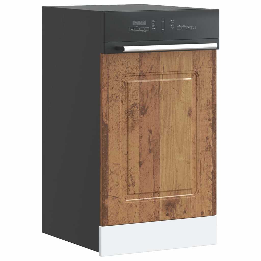 Dishwasher Panel Kalmar Old Wood 45x1.5x67 cm Engineered Wood - Decor Base