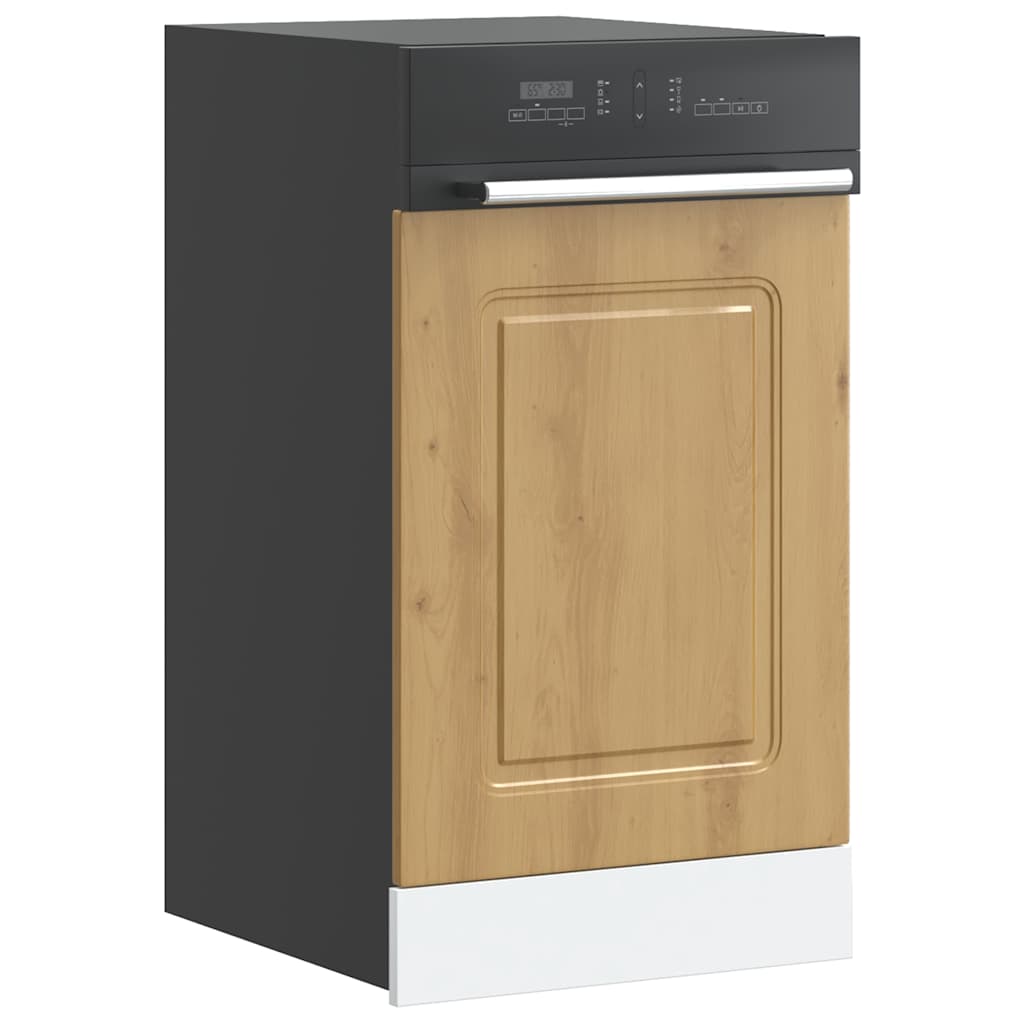 Dishwasher Panel Kalmar Artisan Oak 45x1.5x67 cm Engineered Wood - Decor Base