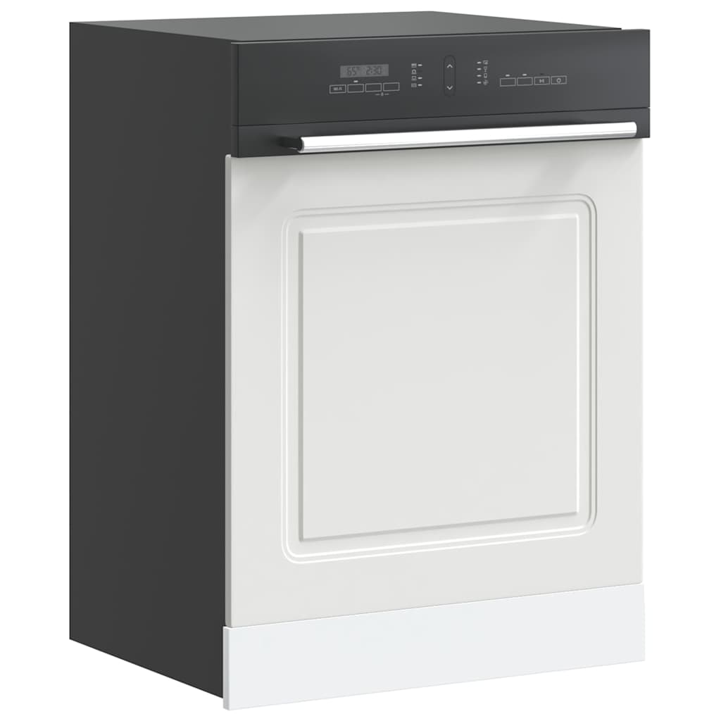 Dishwasher Panel Kalmar White 60x1.5x67 cm Engineered Wood - All Things Good