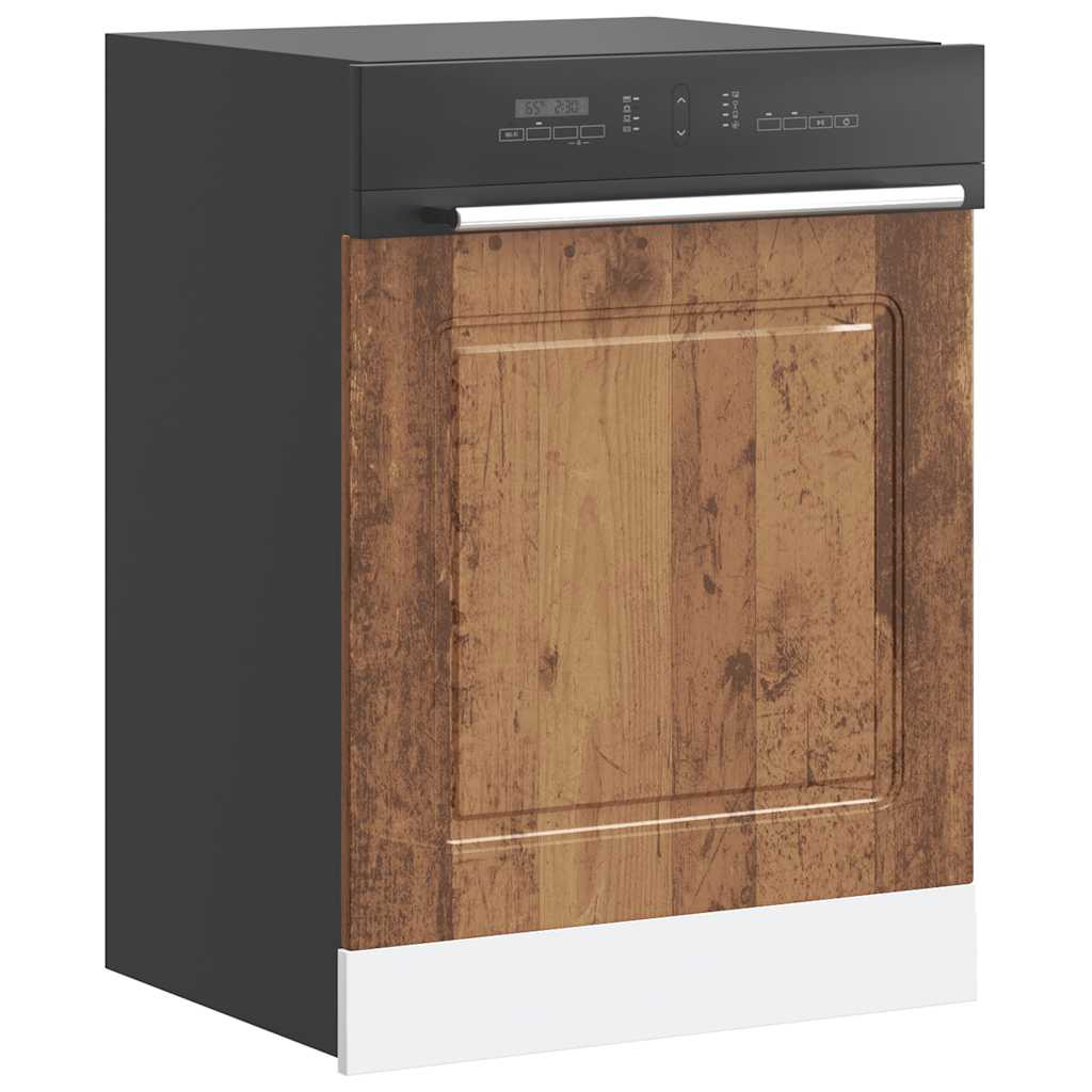 Dishwasher Panel Kalmar Old Wood 60x1.5x67 cm Engineered Wood - Tyrell & Tyrell