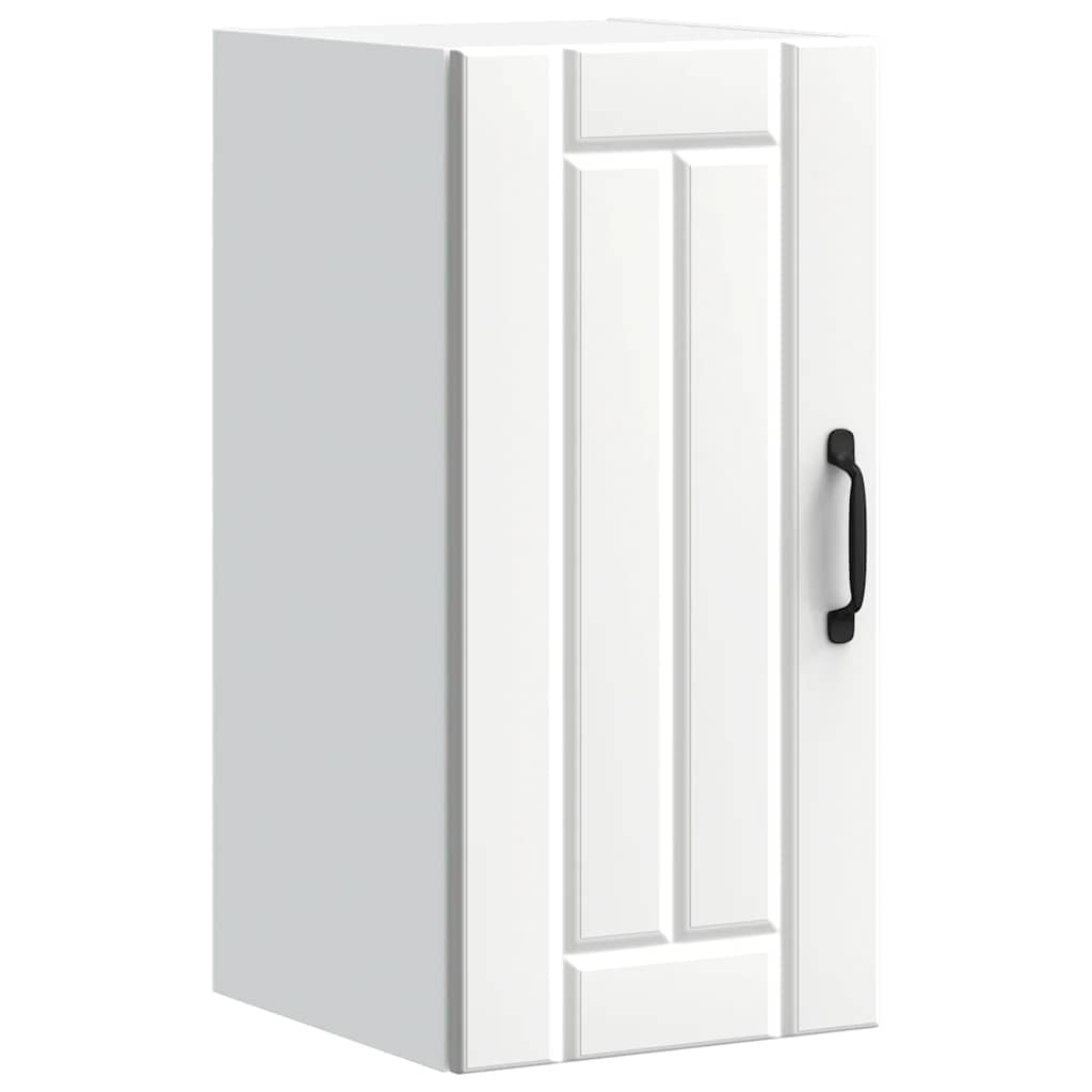 Kitchen Wall Cabinet Lucca White Engineered Wood - Charlotte Dunes