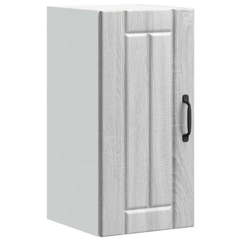 Kitchen Wall Cabinet Lucca Grey Sonoma Engineered Wood - R and M Furniture