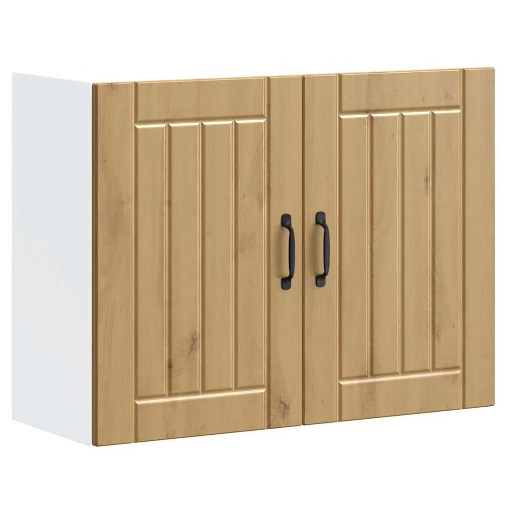 Kitchen Wall Cabinet Lucca Artisan Oak Engineered Wood - Brittle & Co