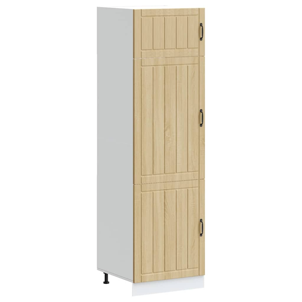 Kitchen Cupboard Lucca Sonoma Oak Engineered Wood - Style and Chic