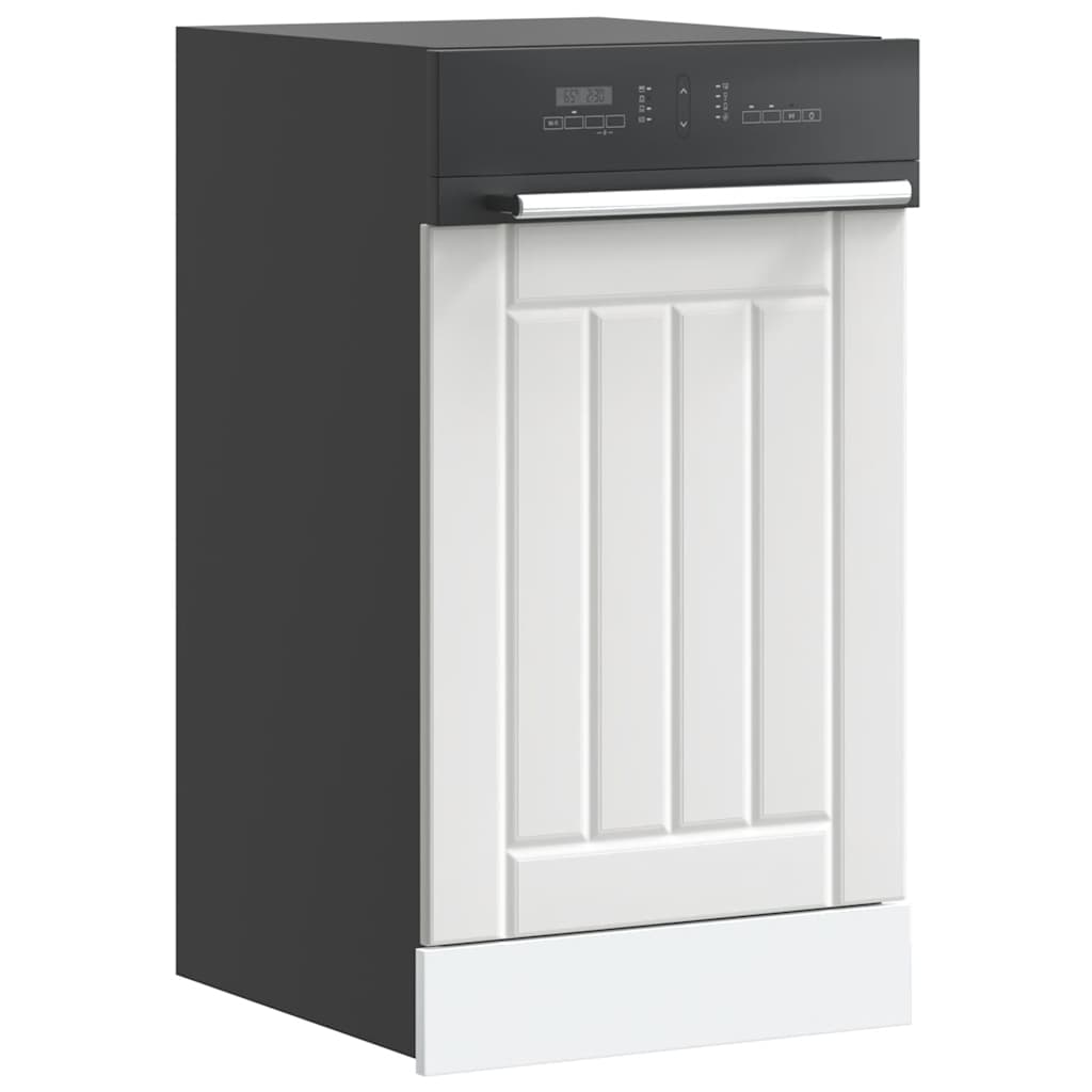 Dishwasher Panel Lucca White Engineered Wood - Millennium Furniture