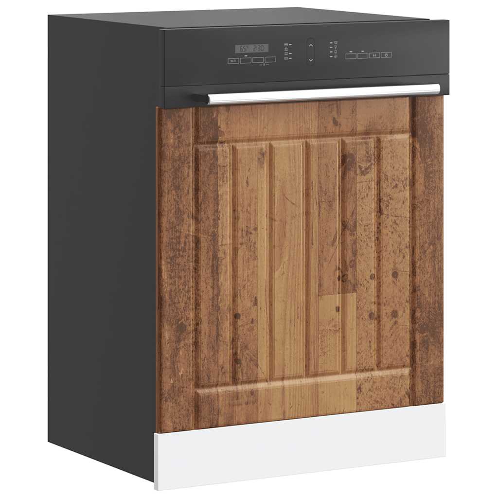 Dishwasher Panel Lucca Old Wood Engineered Wood - Brittle & Co