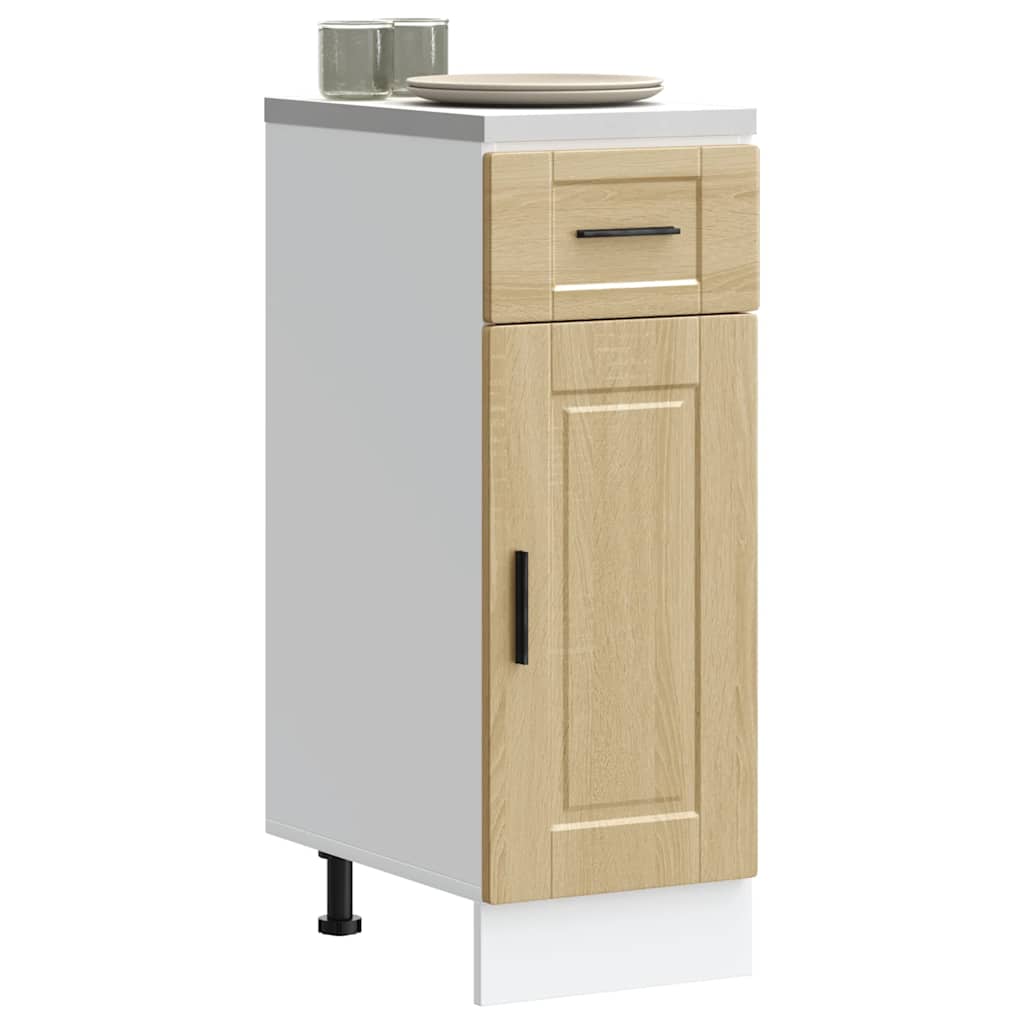 Kitchen Base Cabinet Porto Sonoma Oak Engineered Wood - Decor Base