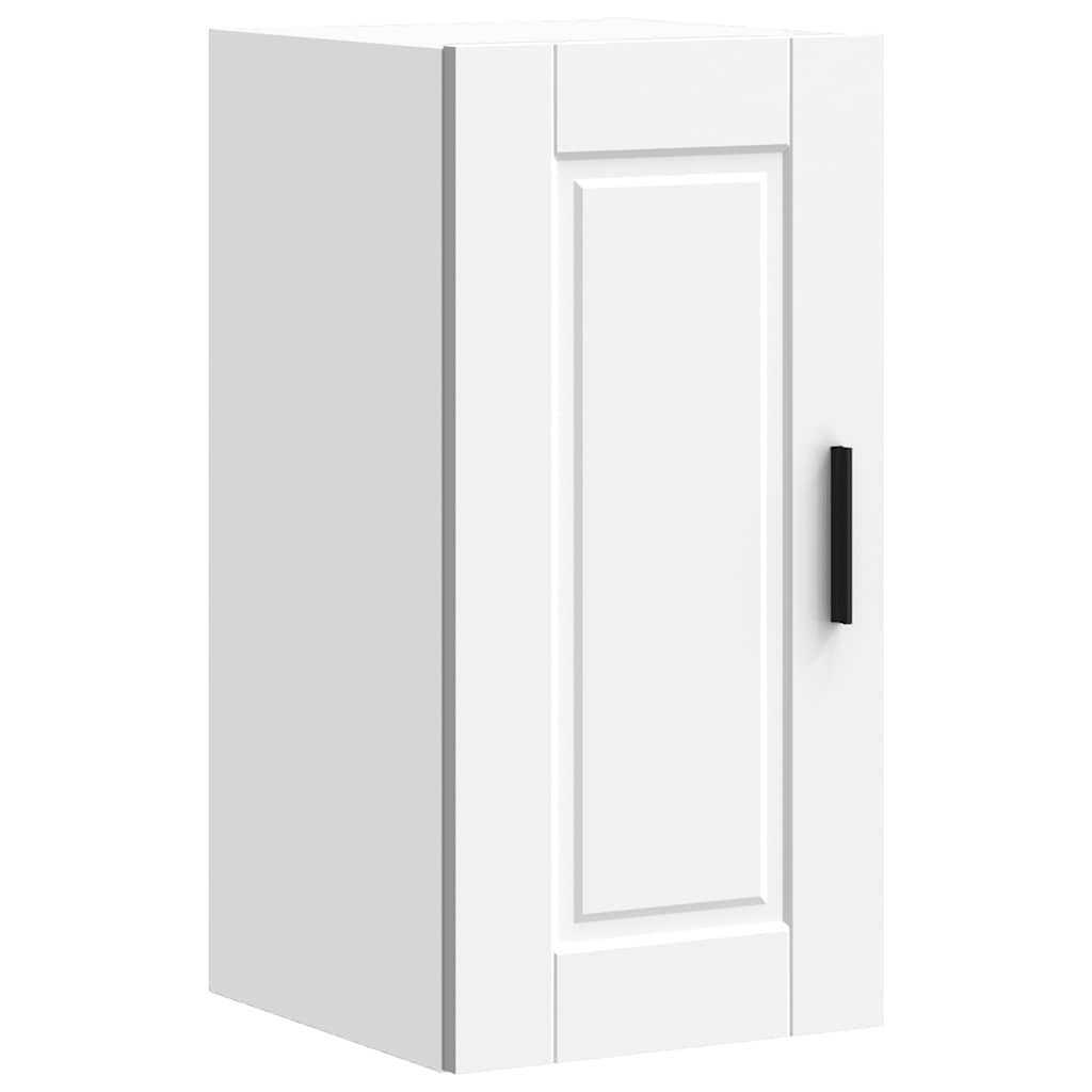 Kitchen Wall Cabinet Porto White Engineered Wood - The Home Maker
