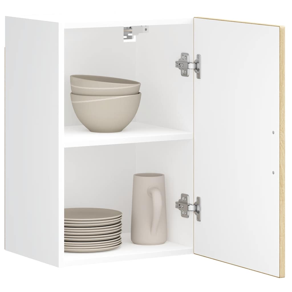 Kitchen Wall Cabinet Porto Sonoma Oak Engineered Wood - Sid & Sam