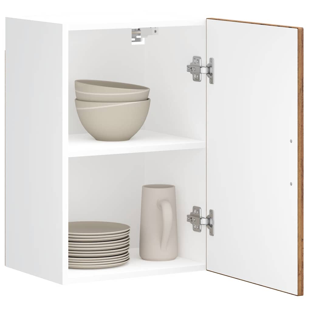 Kitchen Wall Cabinet Porto Old Wood Engineered Wood - Casper Homes