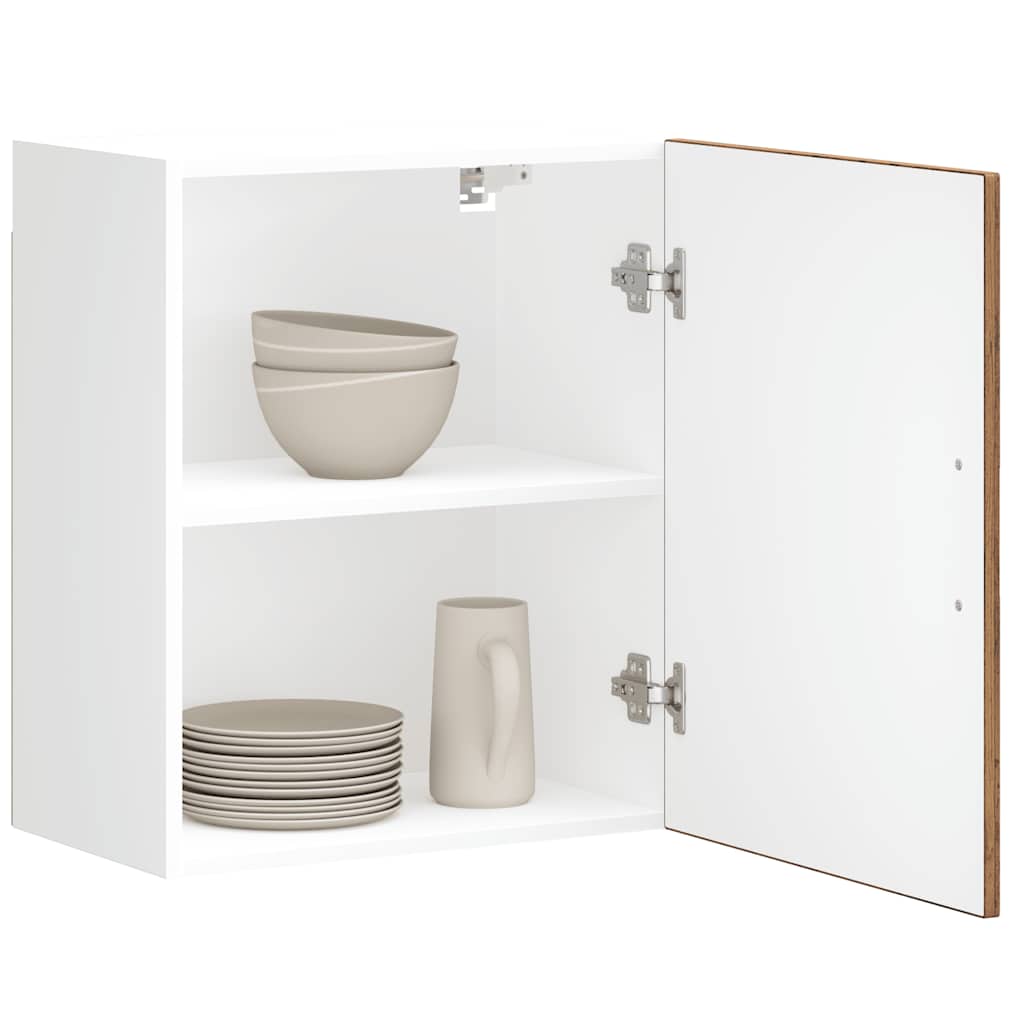 Kitchen Wall Cabinets 2 pcs Porto Old Wood Engineered Wood - Direct Imports