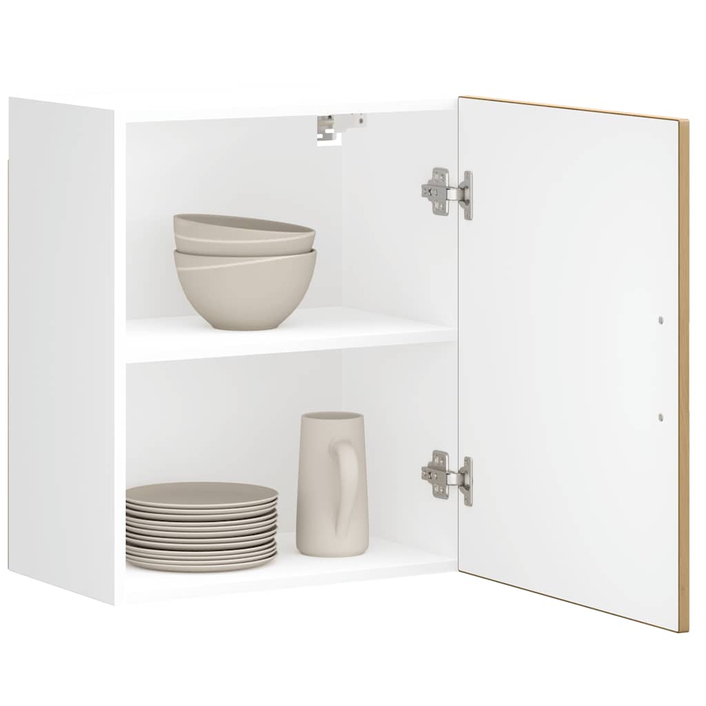 Kitchen Wall Cabinet Porto Artisan Oak Engineered Wood - Unbeatable Bargains