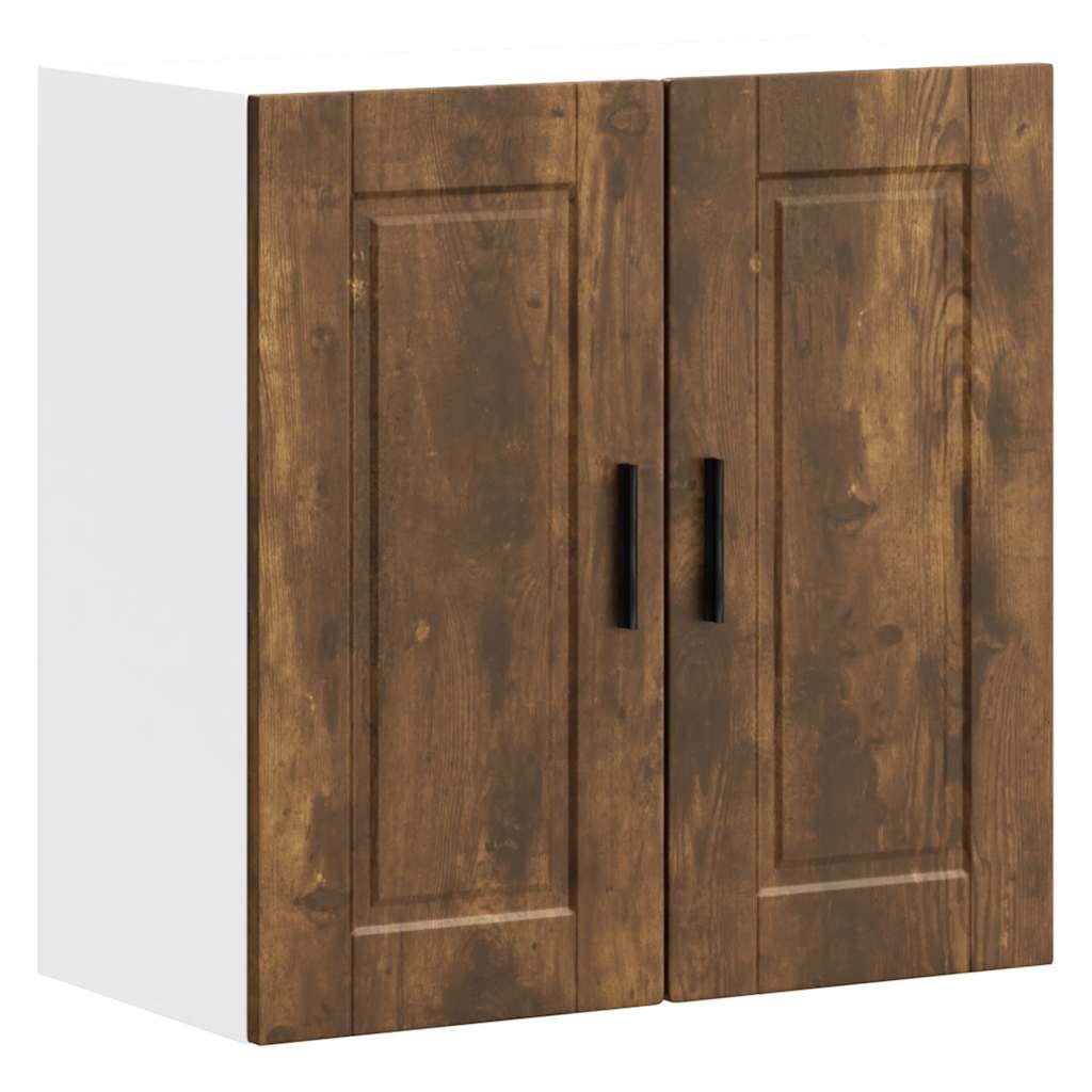Kitchen Wall Cabinet Porto Smoked Oak Engineered Wood - All Things Good