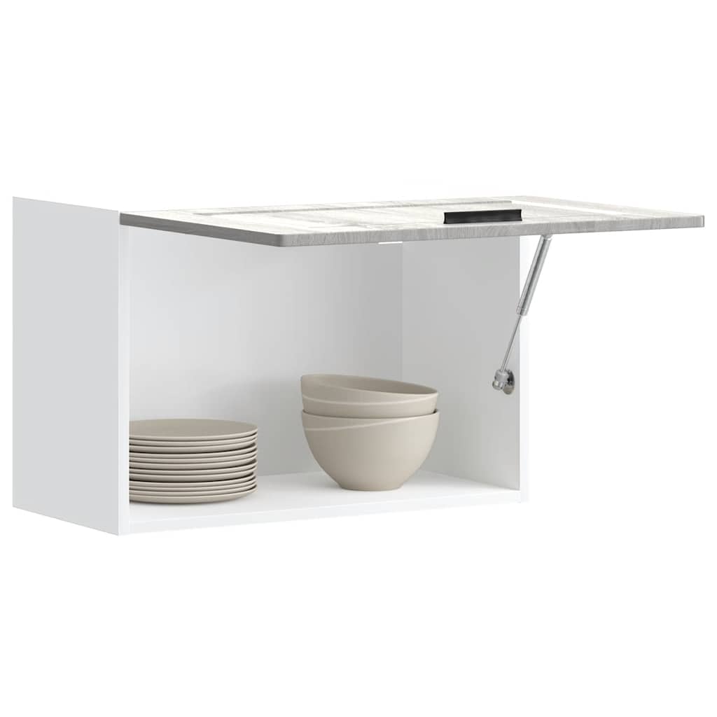 Kitchen Wall Cabinet Porto Grey Sonoma Engineered Wood - R and M Furniture