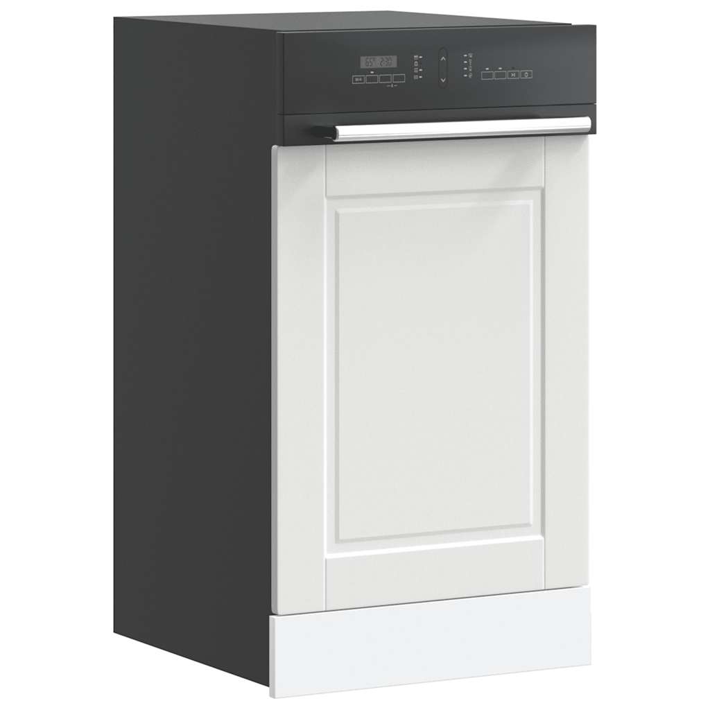 Dishwasher Panel Porto White 45x1,5x67 cm Engineered Wood - Design Hut