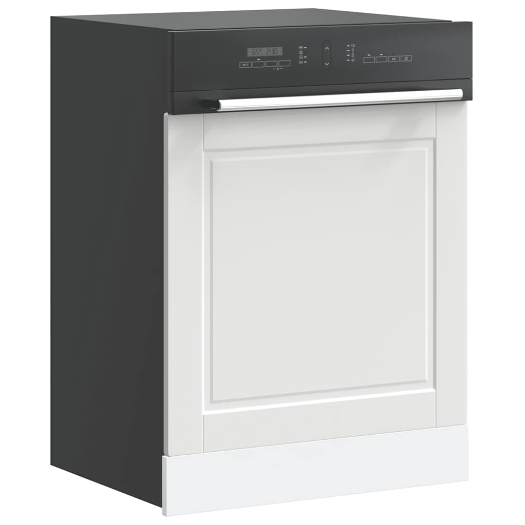 Dishwasher Panel Porto White 60x1.5x67 cm Engineered Wood - Design Hut