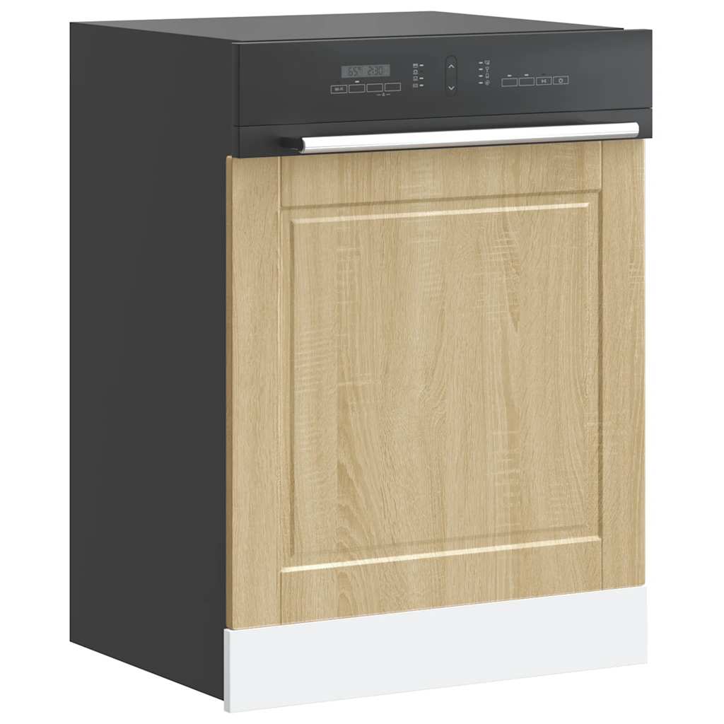 Dishwasher Panel Porto Sonoma Oak 60x1.5x67 cm Engineered Wood - Style and Chic