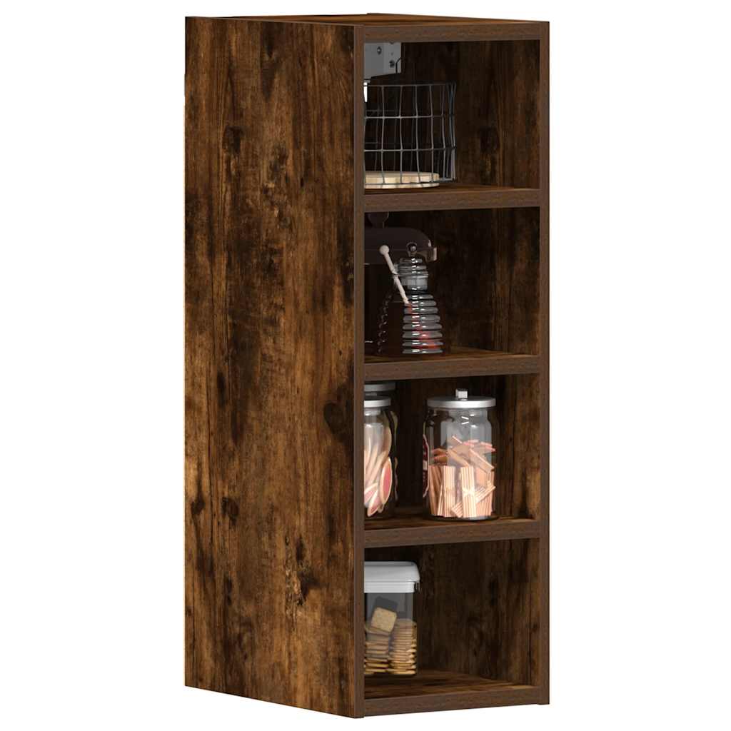Hanging Cabinet Riga Smoked Oak 20x29.5x60 cm Engineered Wood - Style and Chic