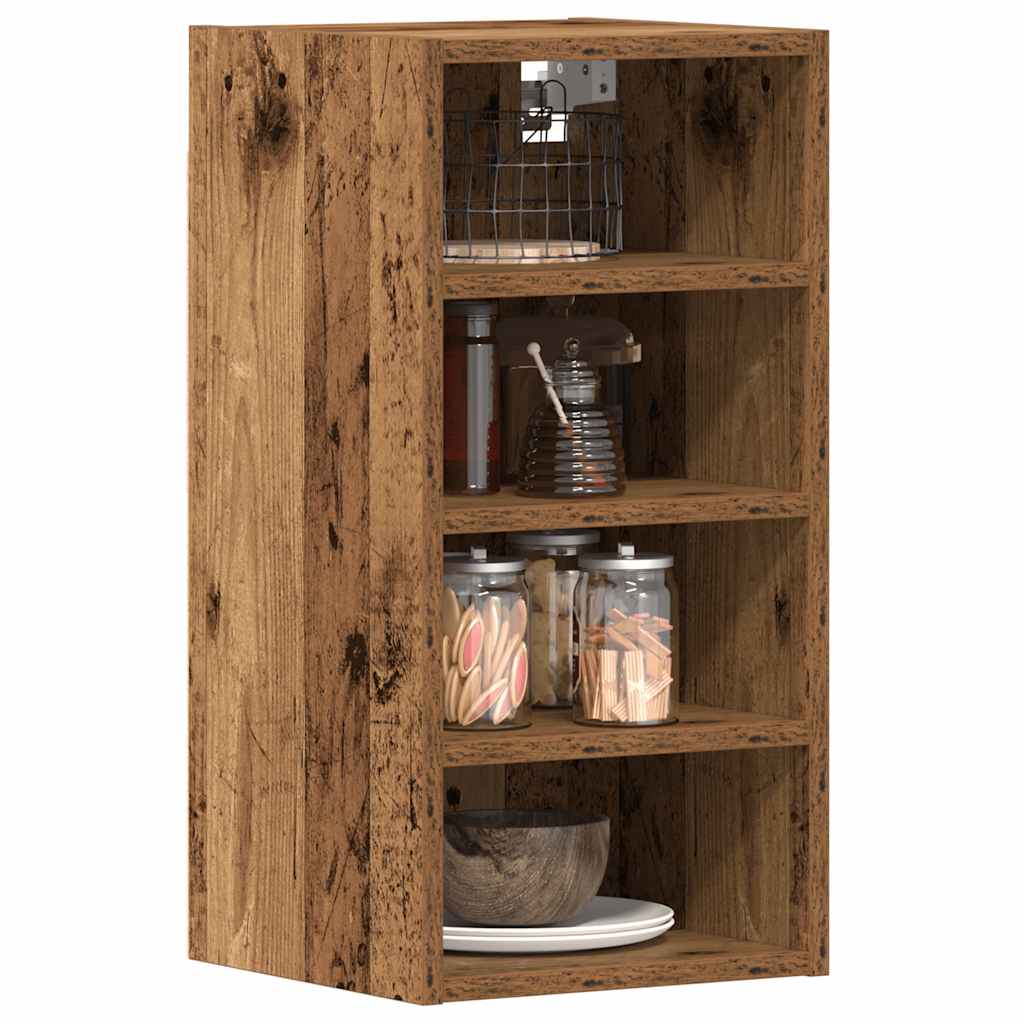 Hanging Cabinet Riga Old Wood 30x29.5x60 cm Engineered Wood - Style and Chic