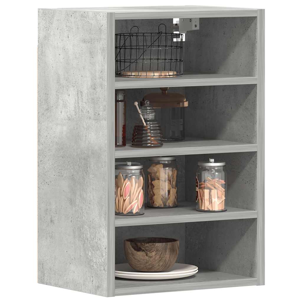 Hanging Cabinet Riga Concrete Grey 40x29.5x60 cm Engineered Wood - Casper Homes