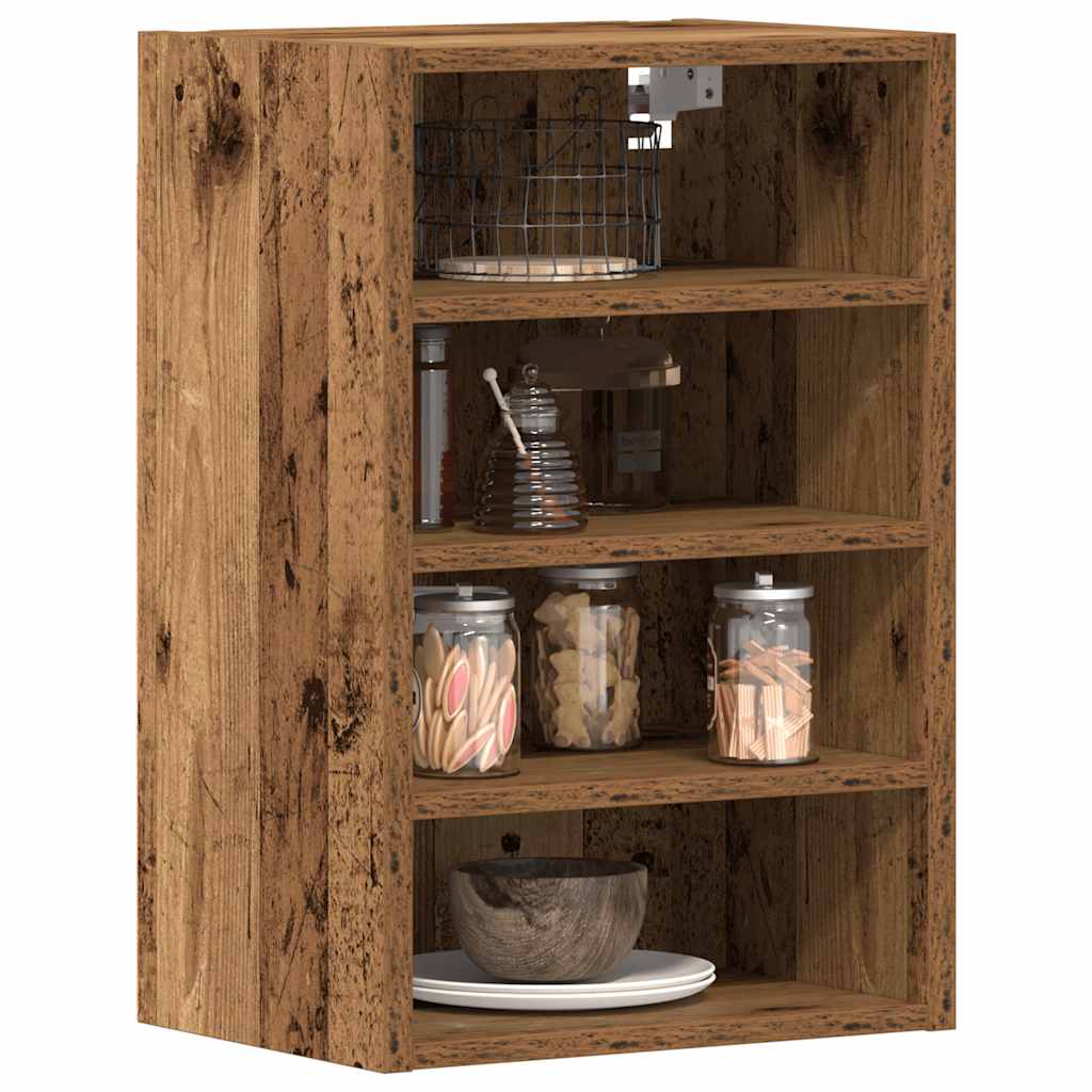 Hanging Cabinet Riga Old Wood 40x29.5x60 cm Engineered Wood - Sid & Sam