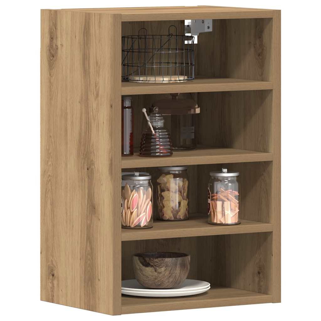 Hanging Cabinet Riga Artisan Oak 40x29.5x60 cm Engineered Wood - Design Hut